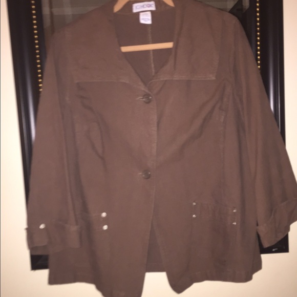JG Hook Blazer/Jacket in Brown/Tan color - Picture 1 of 4