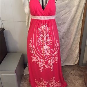Pink Maxi Dress