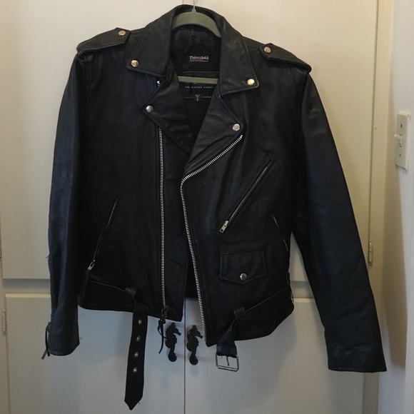 Women's leather jacket size small