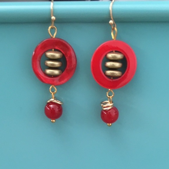 Red Earrings