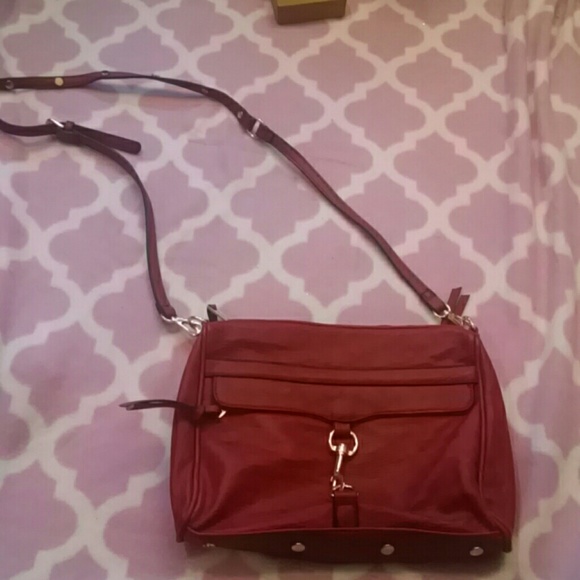 Red Leather Purse - Picture 1 of 3