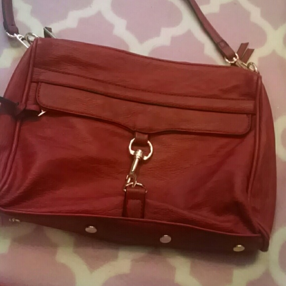 Red Leather Purse - Picture 2 of 3