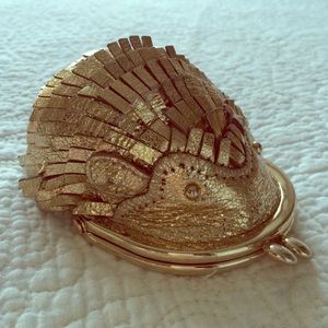Kate Spade hedgehog coin purse