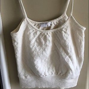 Lowest! Soft knit Cream colored top