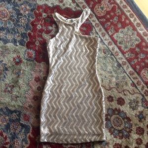 Gold Mini Dress 👑