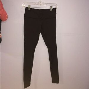 Long Black Lululemons *size 4*