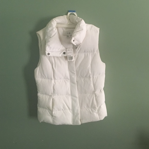 Forever 21 Jackets & Blazers - White Vest