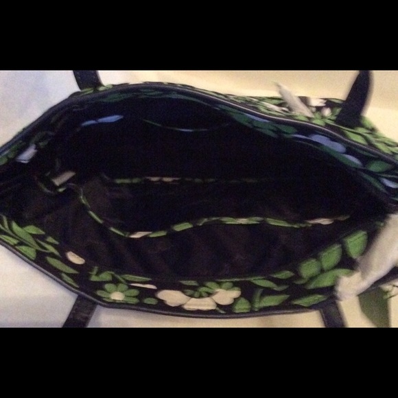 Vera Bradley Trimmed Tote Bag Luck You FLASH SALE - Picture 2 of 3