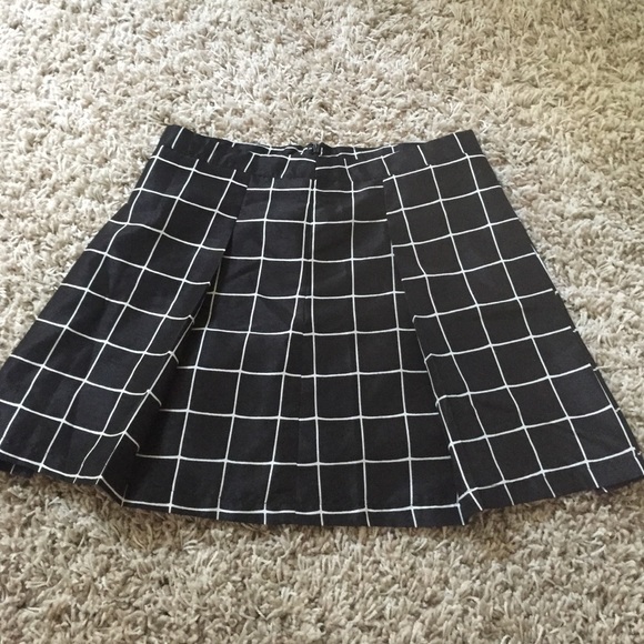 Checkered skirt