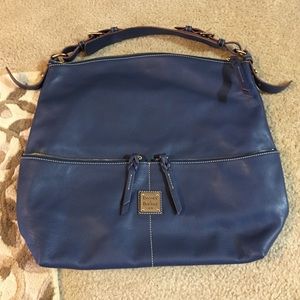 Dooney and Bourke blue hobo bag