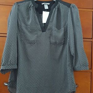 "Dot the I's" blouse