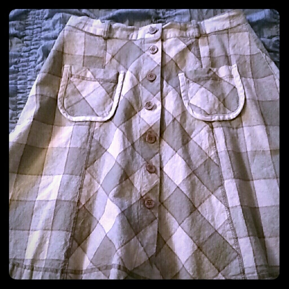 Cute checked skirt. Worn once. Size 11/12
