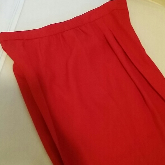 2 piece Rhinestone Red Paints Suits - Picture 3 of 4
