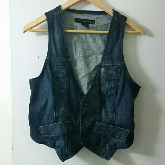 Calvin Klein denim vest