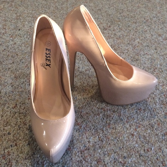 Nude high heel