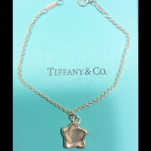 Tiffany & Co. Star pendant silver bracelet