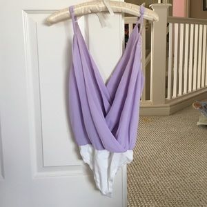 Tobi lavender body suit