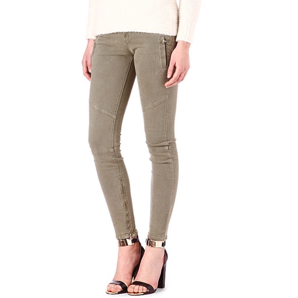 PAIGE Pants - ✨HP✨Paige Jeans Marley Zippered Moto Pants