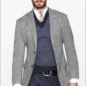Men's houndstooth sweater vest