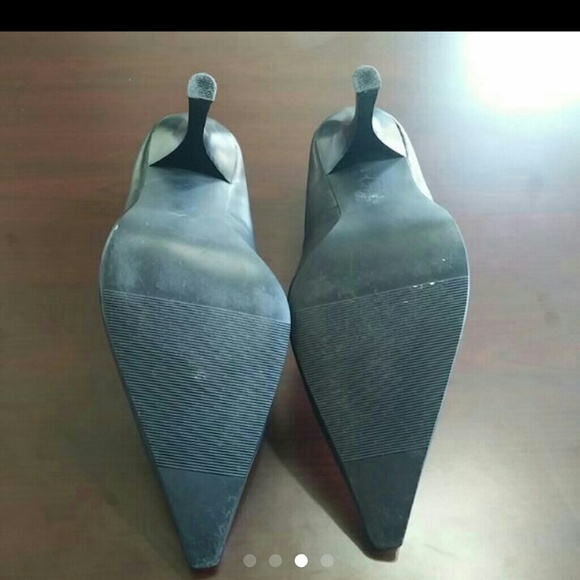 Black work pumps - Picture 4 of 4