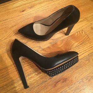 Zara studded platform pump