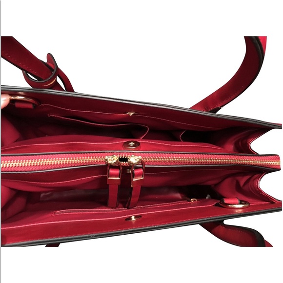 Structured Tote Bag Handbag Lil+Lo NEW - Picture 7 of 8