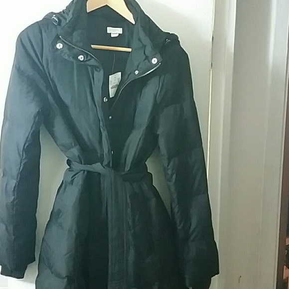 Long black coat