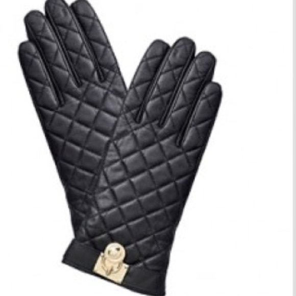 MICHAEL KORS L Gloves Sz 7 to 8 ring size