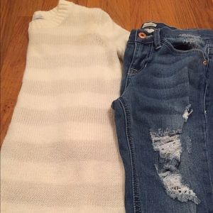 gap knit sparkle sweater