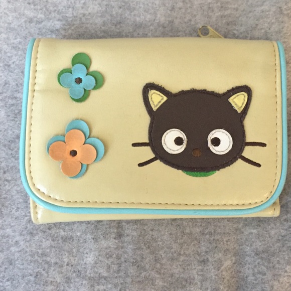 Sanrio Chococat Hello Kitty wallet vegan leather