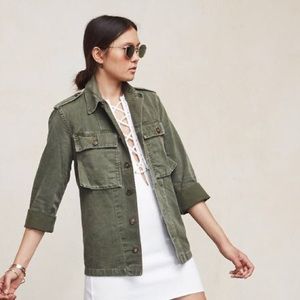 Reformation army jacket