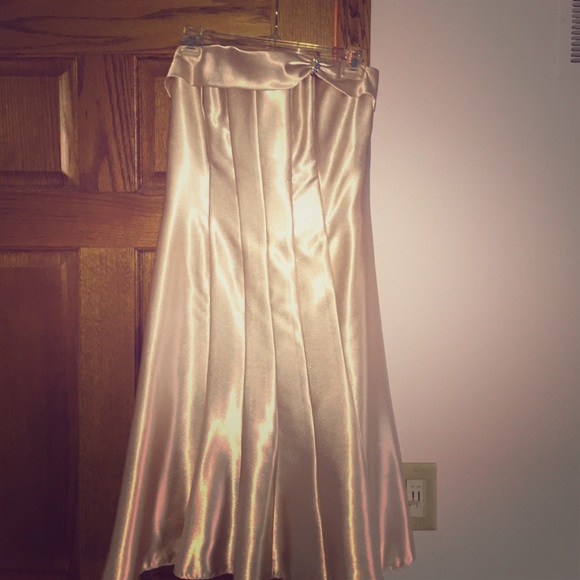 Champagne Satin Dress⭐