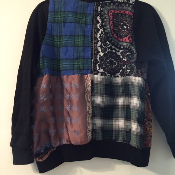 LF X ragged priest vintage plaid sweatshirt - Picture 3 of 4