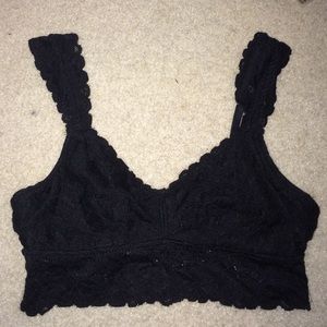 Aerie black bralette