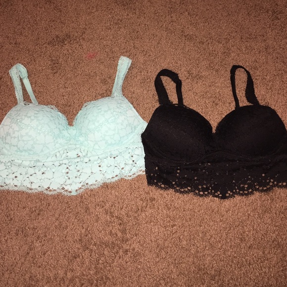 VS PINK bralettes