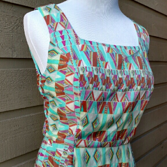 Forever 21 Multi-Colored Tribal Dress - Picture 2 of 4