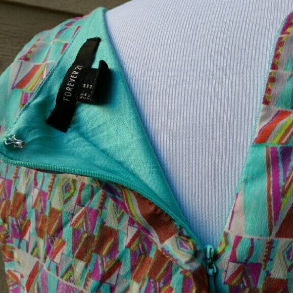 Forever 21 Multi-Colored Tribal Dress - Picture 4 of 4