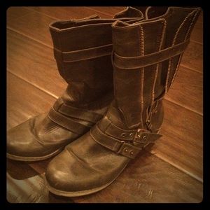 Cathy Jean size 10 mid calf boots