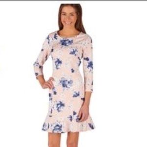 NWOT Philosophy pink floral dress