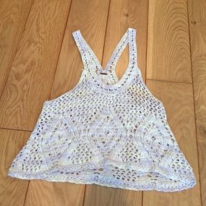 Free People knit crop top