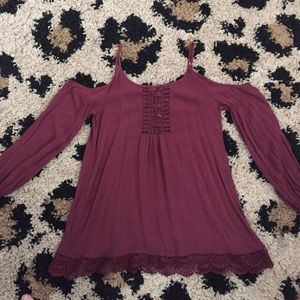 Off the shoulder top