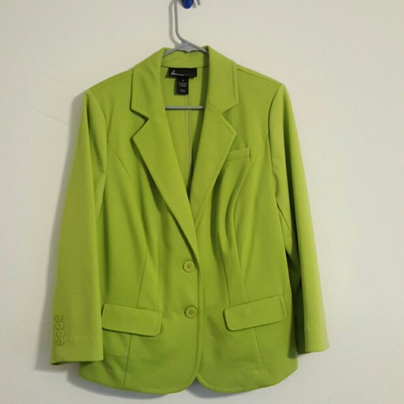 SALE Lane Bryant Green Dress Jacket / Blazer
