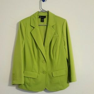 SALE Lane Bryant Green Dress Jacket / Blazer