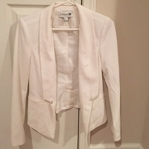 Forever 21 Winter White Blazer