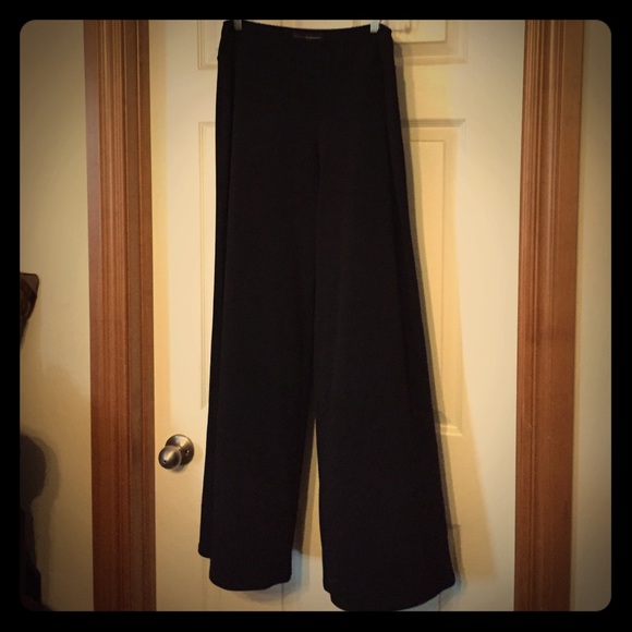 Grace Elements Black wide leg pants