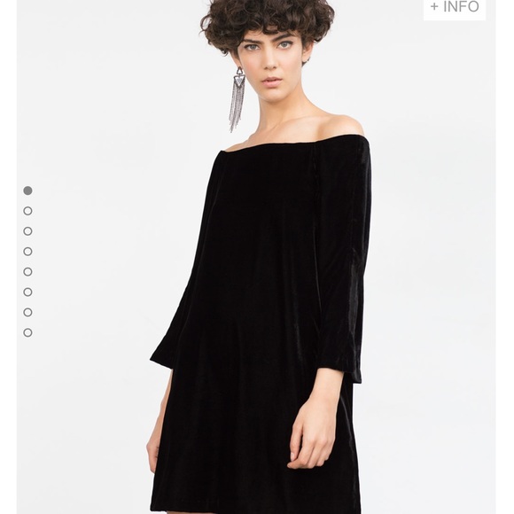 💗LAST CHANCE💗 ZARA Short Velvet Dress