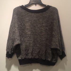 American Apparel Cropped Dolman Sweater