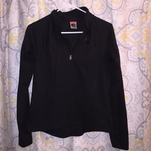 Black 1/4 North Face