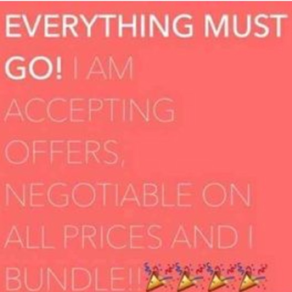 Taking offers tonight
