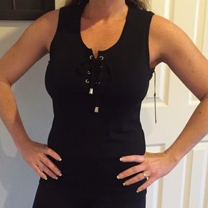 Vince Camuto Black Tank Top